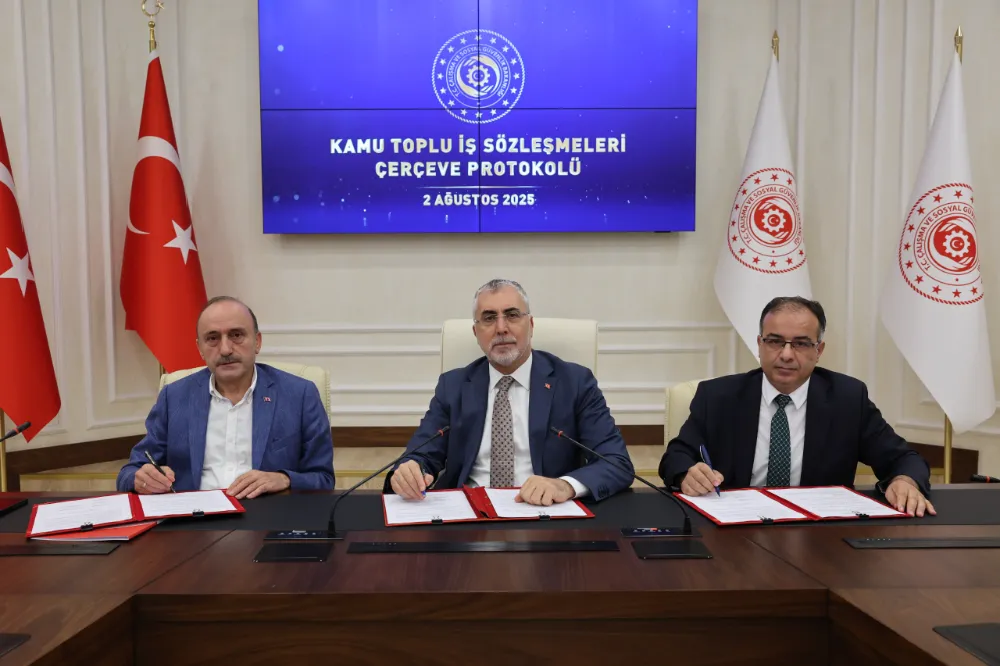 2025-2026 Dönemi Kamu Toplu İş Sözleşmeleri Çerçeve Protokolü İmzalandı